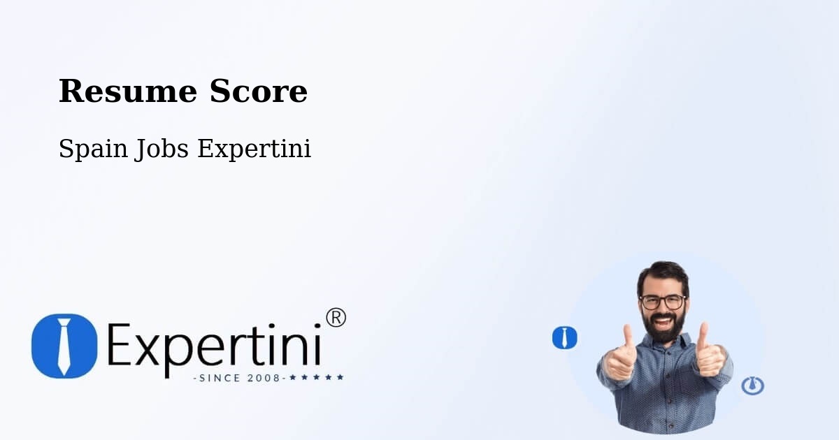Resume Score & Job Description Match Tool – Malva - Spain Jobs Expertini
